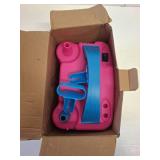 DECOCKRAT Balloon Pump - Electric Dual Nozzle Air Pump for Balloon, Portable Balloon Blower Save Time and Effort, Inflator for Parties & Decorations - 110V-120V, 600W, BluePink