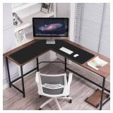 Mydours L-Shape Desk Pad, (38"+38) x 13" Large PU Leather Corner Desk Mat Blotter, XXL Large Waterproof Gaming Mouse Pad, Desktop Protector for Computer Keyboard Home Office (Black)