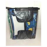 WENRENER Kids Travel Tray for Airplane - Toddler Car Seat Table Tray, Road Trip Essentials for Boys & Girls, Carseat Lap Desk for Kids Road Trip Activities (Dark Blue Car)