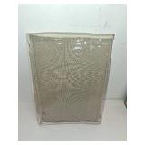 StorageWorks Shoe Organizer for Closet, Fits up to 16 Pairs, Shoe Cubby Storage Containers with Adjustable Dividers and Clear Cover, Taupe