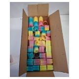 JOYIN 120 Pcs Spring Rainbow Party Favor, Mini Plastic Coil Spring Toy, Fidget Stress Coil Mini Springs Bulk Toys for Carnival Prize Birthday, Halloween Goodie Bag Stuffers