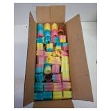 JOYIN 120 Pcs Spring Rainbow Party Favor, Mini Plastic Coil Spring Toy, Fidget Stress Coil Mini Springs Bulk Toys for Carnival Prize Birthday, Halloween Goodie Bag Stuffers