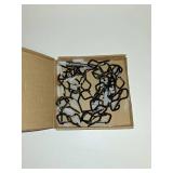 Sexoeie 35 PCS Eye Screw Hooks for Hanging Heavy Duty with Safety Buckle.Metal Ceiling Hooks for Hanging Plants,Cup,Wind Chime,Bird Feeders,Christmas String Lights at Indoor&Outdoor,2.36 Inches Black