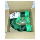 AVERONR 3 FT RV Tote Tank Sewer Hose Kit & 90-Degree Elbow Adapter with 4 Bayonet Prongs on Each End - Compact to Store - Odor-Proof and Leak-Proof (3-Ft)