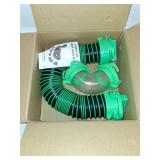 AVERONR 3 FT RV Tote Tank Sewer Hose Kit & 90-Degree Elbow Adapter with 4 Bayonet Prongs on Each End - Compact to Store - Odor-Proof and Leak-Proof (3-Ft)