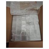 Tuanse 80 Pcs Acrylic Box with Lid Clear Small Acrylic Box Plastic Square Cube with Lid Mini Containers Display 2.2 x 2.2 x 2.2 Inch for Candy Pill Tiny Jewelry Toys Gifts