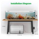 Useek Auto Top Off for Saltwater Aquarium Water ATO System for Both Reef and Fresh Tank - Blue