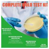 Mold Test Kit for Home Within 6 Individual Tests,DIY Detector at Home,Surface Mold,HVAC,Indoor Air Quality Testing Kits,Black Mold Testing,Includes Detailed Mold Identification Guide and Free Lab