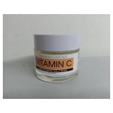 APPEARS NEW - Advanced Clinicals Brightening Vitamin C Face Cream Gel With Niacinamide + Hyaluronic Acid | Vitamin C Moisturizer Lotion For Face Visibly Diminishes Look Of Dark Spots & Uneven Skin Ton