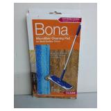 APPEARS NEW - Bona Microfiber Cleaning Pad for Hard-Surface Floors  Fits Bona Mops 1ct