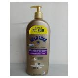 APPEARS NEW - Gold Bond Cocoa Butter Glow Body Lotion  Daily Hydrating Body Moisturizer for Dry Skin  24 oz.