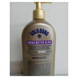 APPEARS NEW - Gold Bond Cocoa Butter Glow Body Lotion  Daily Hydrating Body Moisturizer for Dry Skin  24 oz.