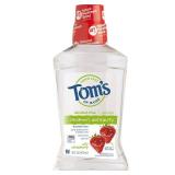 FACTORY SEALED - Tom s of Maine Children s Anticavity Fluoride Rinse Mouthwash  Silly Strawberry  16 oz.