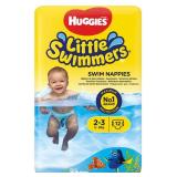 FACTORY SEALED - Huggies Little Swimmers Disposable Swim Diapers, X-Small (7lb-18lb.), 12-Count