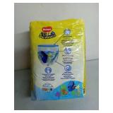 FACTORY SEALED - Huggies Little Swimmers Disposable Swim Diapers, X-Small (7lb-18lb.), 12-Count