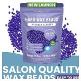 FACTORY SEALED - Tress Wellness Lavender Hard Wax Beads  Stripless Hair Removal Wax for Face and Body  1.2 lb