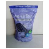 FACTORY SEALED - Tress Wellness Lavender Hard Wax Beads  Stripless Hair Removal Wax for Face and Body  1.2 lb