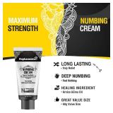 FACTORY SEALED - Numbing Cream Maximum Strength: Long Lasting Extra Relief with Menthol Arnica and Emu Oil 60ml