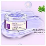 FACTORY SEALED - Soothing Relief Massage Gel, Joint Gel Purple Gel Soothes for Knees, Lumbar, Neck, Hands,Feet and Joint Activities Throughout.(100g) (Expiration: 3-6-2028)