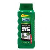 Lucky for Men Deodorant Body Wash. Skin Refresher and Odor Neutralizer. Original Scent. 16 Fl.Oz / 473 ml