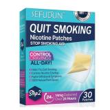 FACTORY SEALED - Step 2 Quit Smoking Nicotine Patches, 14mg Stop Smoking Aids Patches, Helping Quit Patch, Easy & Effective Anti-Stickers, 30 Count Quit Smoking Stickers That Work with 2 Weeks, Anti-S
