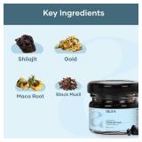 FACTORY SEALED - Mars Pure Himalayan Shilajit Gold (Resin) | Premium Organic Shilajit Sourced from High-Altitude Himalayas | Natural Energy, Strength & Stamina Booster | Resin for Overall Well-Being -