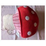 Red Mushroom Decorative Pillow