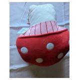 Red Mushroom Decorative Pillow