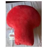 Red Mushroom Decorative Pillow