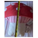 Red Mushroom Decorative Pillow
