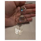 Crystal Butterfly Suncatcher