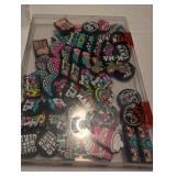 Colorful Mom-Themed Large Silicone Beads