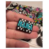 Colorful Mom-Themed Large Silicone Beads
