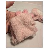 Pink Plush Doll Clothes (fits Labubu dolls)