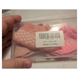 Pink Outfit Set with Love Sweater (fits Labubu dolls)