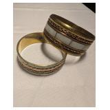 Mixed Metal Bangle Set