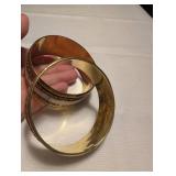 Mixed Metal Bangle Set