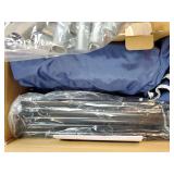 42x42 Inches Puppy Playpen with Gate, Dog Playpen for Puppies or Small Dogs, Dog Fence Pet Playpen for Indoor & Outdoor, Sturdy Safety Dog Pen with Thickened Fabric, High-Strength Nylon Wire Mesh