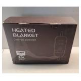 Heated Electric Blanket Twin - 62 x 84" Heating Blanket with 10 Heating Levels & 8 Hours Auto Off, Warm Flannel Blanket - Retail: $46"