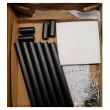 Small Round Side Table - 3-Tier Oval Accent Table for Small Spaces, Rustic Wood and Metal Couch End Table, Nightstand for Bedroom or End Table Living Room, Easy to Assemble, Rustic Brown - Retail: $20