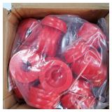KF04060BK Body Mount Bushing Kit for Ford F250 F350 Super Duty 2008-2016 2WD 4WD Polyurethane Body Cab Mounts & Steel Sleeves & Hardware (Red) - Retail: $74