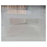 Acrylic Shelves Organizers, 12Lx6.5Hx8D and 10.5Lx5.75Hx8D
