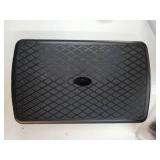 Workout Aerobic Stepper Step Platform with 2 Risers, Lightweight Portable Step Up Platform Trainer, Adjustable Height for Home Gym, Black and Gray. MISSING ONE Extension Leg. - Retail: $20"