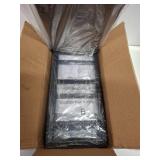 Oppro Narrow Side Tables with Drawer for Small Spaces, Small End Table Slim Nightstand with Wheels, Space Saving Skinny Thin Bedside Sofa Coffee Desk with Storage Bag for Bedroom Living Room Couch