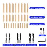 igooo Dual-Spindle Doweling Jointer DJ710, 710W 120V 60Hz, Wood Plate Dowel Joiner, 2X10mm, 2X8mm and 2X6mm Drilling Bits, 90 Dowels