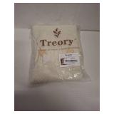 36 inch Christmas Tree Skirt: Pencil Tree Skirt for 6ft Tree, Crossed Edge Knit Cream White Small Tree Skirt, Vintage Tree Skirts, Rustic Farmhouse Christmas Decorations