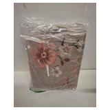 Lahome Floral Washable Kitchen Rug, Ultra-Thin Fall Door Mat, Indoor Entrance Stain Resistant Boho Small Low-Pile Throw Rug for Bathroom Bedroom (2x3ft, Brown)