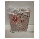 Lahome Floral Washable Kitchen Rug, Ultra-Thin Fall Door Mat, Indoor Entrance Stain Resistant Boho Small Low-Pile Throw Rug for Bathroom Bedroom (2x3ft, Brown)