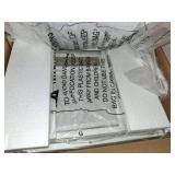 Furologee End Table with Charging Station, Nightstand with Fabric Drawers, Side Tables with USB Ports & Outlets, Night Stand with Storage Shelf & Hooks, for Living Room/Bedroom, White