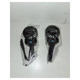 2 Pack Multifunctional Portable Stroller Fan 4 Speed 6600rpm High Speed Usb Rechargeable Personal Mini Handheld Fan Extended Tripod For Desktop Winding Kids Bed Treadmill Bike Golf Cart Outdoor Travel